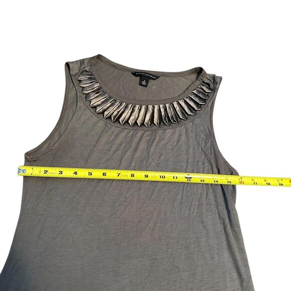 Women size Sm Tan/Brown Banana Republic Sleeveless top - Picture 4 of 6